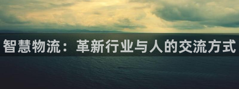 多多28在线预测：智慧物流：革新行业