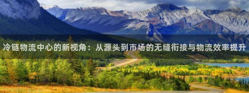 多多28的自行车：冷链物流中心的新视角：从源头到市场的无缝衔